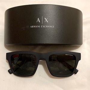 Armani Exchange Wayfarer sunglasses with case